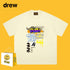 Drew T-shirts Short Sleeve Graffiti Printing
