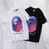 Bathing Ape T-Shirt Camouflage Cotton Short Sleeve T-shirt Half Sleeve