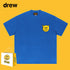 Drew T-shirts Short Sleeve Cola Loose round Neck
