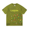 Gallery Dept T-Shirt Hand Painted Splash Ink Letter Short Sleeve T-Shirt