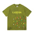 Gallery Dept T-Shirt Hand Painted Splash Ink Letter Short Sleeve T-Shirt
