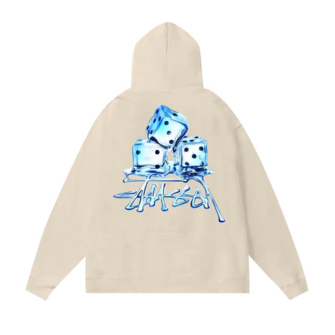 Stussy Hoodie Fall/Winter Fleece Hooded Sweater