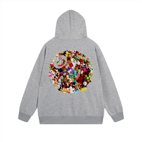 Stussy Hoodie Zip Cardigan Hooded Sweater