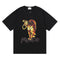 Rhude T-shirt Los Angeles, Tiger high definition print short sleeve T-shirt