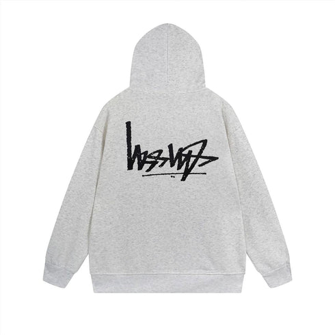 Stussy Hoodie Zip Cardigan Hooded Sweater