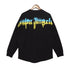 Palm Angle Sweatshirt Palm Angels Graffiti Letter Long Sleeve T-shirt Men and Women High Street Couple