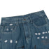 Gallery Dept Sweatpants Hand-painted splashed ink letter straight denim casual trousers