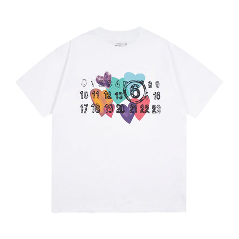 Maison Margiela T-shirt Crew Neck Loose Short Sleeve T-shirt