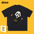 Drew T-shirts Short-Sleeved Clothes Smiley Face Short Sleeve round Neck