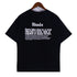 Rhude T-shirt Alphabet Slogan Printed Short Sleeve T-shirt