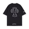 Chrome Heart T Shirts Cross Print Short Sleeve T-Shirt Loose