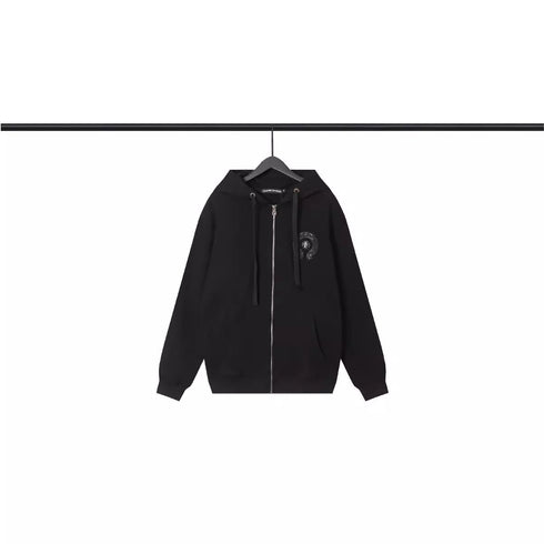 Chrome Heart Hoodie Croix Cross Hooded Sweater Loose Zip Hoodie