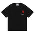 Rhude T-shirt Micro Standard Geometric Square Color Matching Printed Short Sleeve T-shirt
