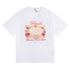 Rhude T-shirt Rose Mirror Print Short Sleeve T-shirt
