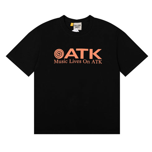 Gallery Dept T Shirts American Fashion Brand Gallery Dept Printed Cotton Casual Short-Sleeved T-shirt for Men and Women