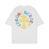 Chrome Heart T Shirts Cross Print Short Sleeve T-Shirt Loose