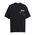 Chrome Heart T Shirts Cross Color Leather Printed Short Sleeve T-Shirt Loose