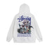 Stussy Hoodie Zip Cardigan Hooded Sweater