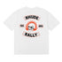 Rhude T-shirt Micro Label Letter Skull Print Short Sleeve T-shirt