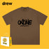 Drew T-shirts Cotton Short Sleeve Fashion Brand Printing