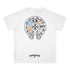 Chrome Heart T Shirts Horseshoe Patch Embroidery Short Sleeve T-Shirt