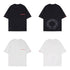 Chrome Heart T Shirts Chrome Hearts Sanskrit Horseshoe Pattern Short Sleeve T-Shirt