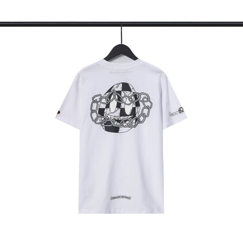 Chrome Heart T Shirts Back Cross Short Sleeve T-Shirt