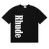 Rhude T-shirt Micro Label Letter Skull Print Short Sleeve T-shirt