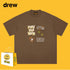 Drew T-shirts T-shirt Short Sleeve Loose round Neck Short Sleeve