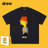 Drew T-shirts Short Sleeve Printed T-shirt Loose