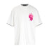 Chrome Heart T Shirts Croix Flame Sanskrit Embroidery Printed T-Shirt Fashion Short Sleeve