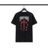 Chrome Heart T Shirts Cross Sanskrit Printed Crew Neck Washed Short Sleeve Fashion T-Shirt