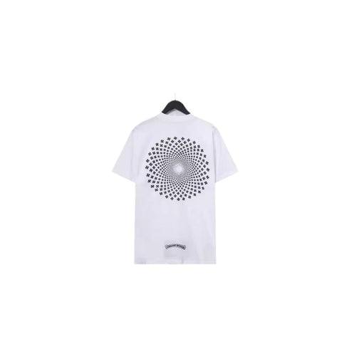 Chrome Heart T Shirts Scroll Heart Gypsy Printed Crew Neck Short Sleeve T-Shirt