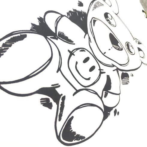 Drew House Sweatshirts Unisex Cartoon Bear Pattern Crew Neck Sweatshirts