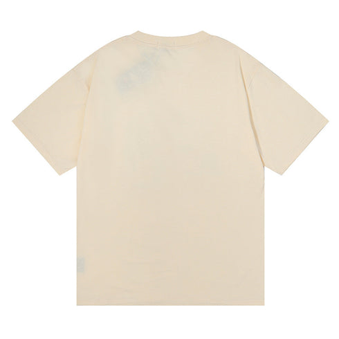 Rhude T-shirt Black Panther Letter Print Short Sleeve T-shirt