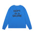 Gallery Dept Long Sleeve Shirt Alphabet Slogan Pocket Long Sleeve T-Shirt Bottom Shirt