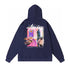 Stussy Hoodie Fall/Winter Fleece Hooded Sweater