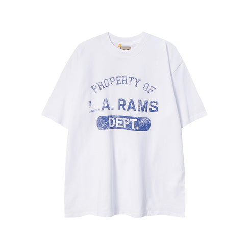 Gallery Dept T Shirts Summer Short Sleeve Loose