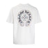 Chrome Heart T Shirts Summer Horseshoe Print Short Sleeve T-Shirt
