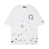 Chrome Heart T Shirts Croix Cross Sanskrit Embroidery Versatile Casual Loose