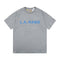 Gallery Dept T-Shirt Bronzing Letter Slogan Printed Short Sleeve T-Shirt