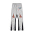 Gallery Dept Sweatpants Hand-painted splashed ink letter patch splicing casual trousers