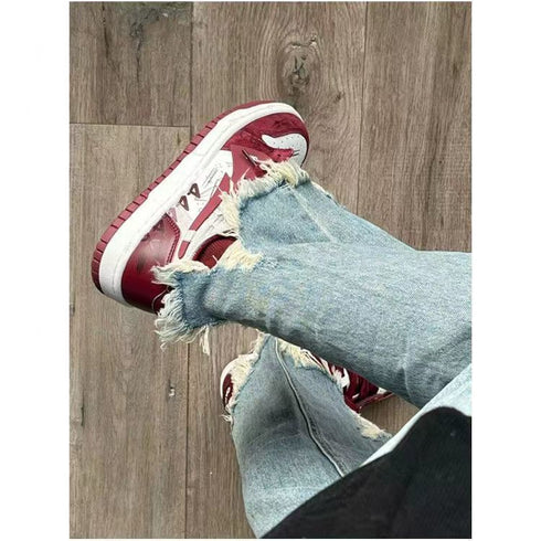 Red Heart Summer Sneakers