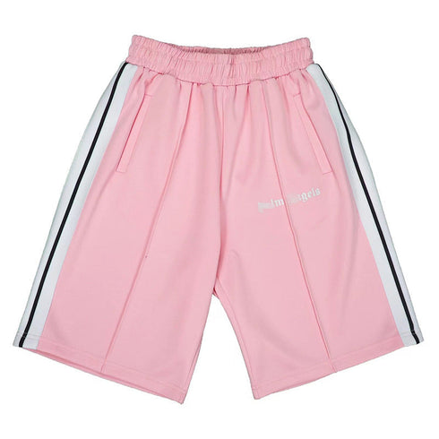 Palm Angle Shorts Palm Angels Casual Striped Shorts Elastic Men and Women Sports