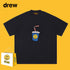 Drew T-shirts Short Sleeve Cola Loose Men