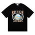 Rhude T-shirt Wheat Ear Sunset Beach Pattern Printed Short Sleeve T-shirt