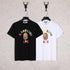 Bathing Ape T-Shirt Spring and Summer Ape Head Color Letter Print Short-Sleeve Loose Couple Casual T-shirt