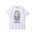 Bathing Ape T-Shirt Summer Printing Colorful Graffiti Short Sleeve T-shirt Men and Women