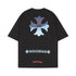 Chrome Heart T Shirts Croix Cross Color Leather Printed Short Sleeve T-Shirt