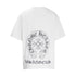 Chrome Heart T Shirts Summer Horseshoe Cross Print Short Sleeve T-Shirt